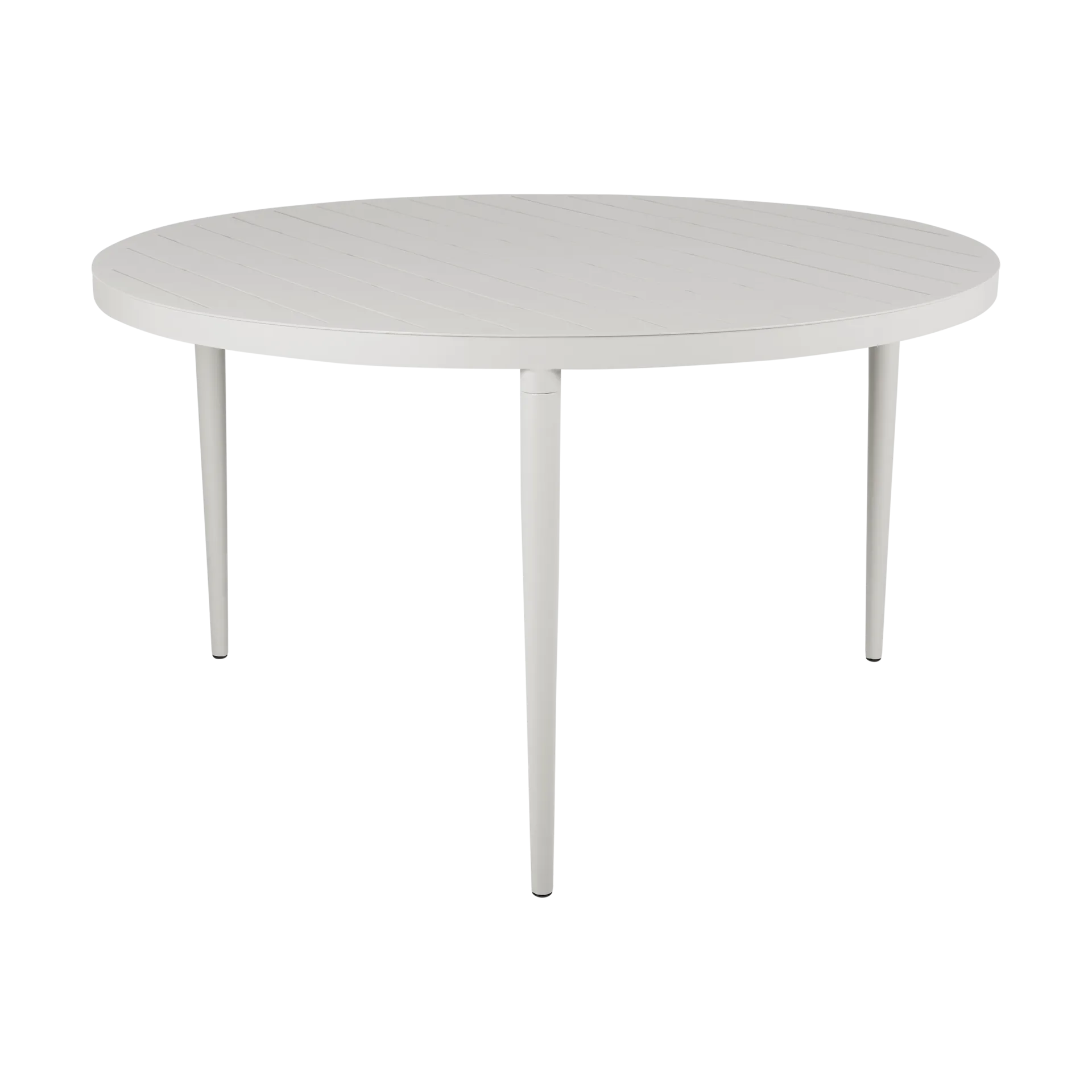 Bigby eettafel rond, Light grey Ø130 cm Brafab