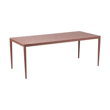 Bigby eettafel - Zin Red, 195x90 cm - Brafab