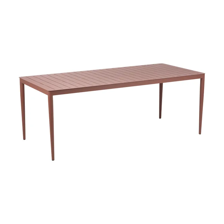 Bigby eettafel - Zin Red, 195x90 cm - Brafab