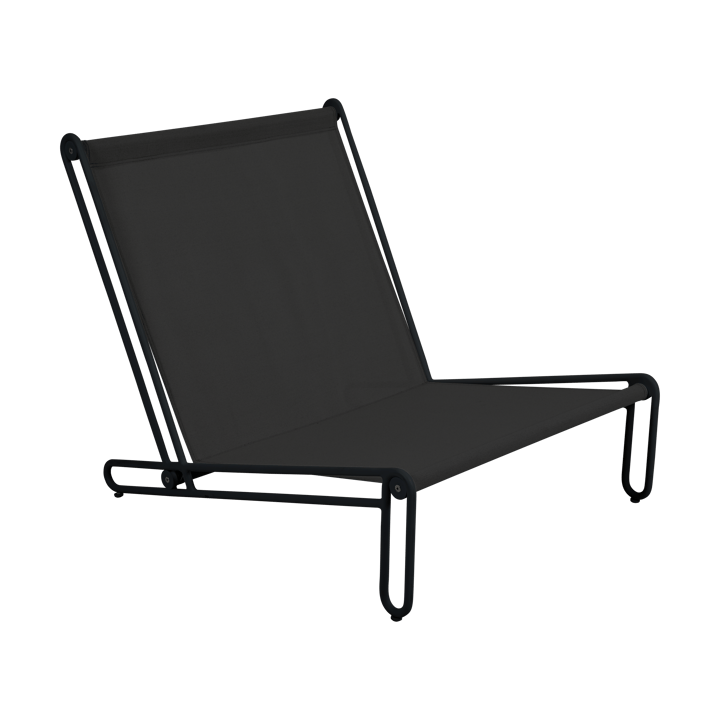 Blixt loungestoel, Zwart-sky grey Brafab