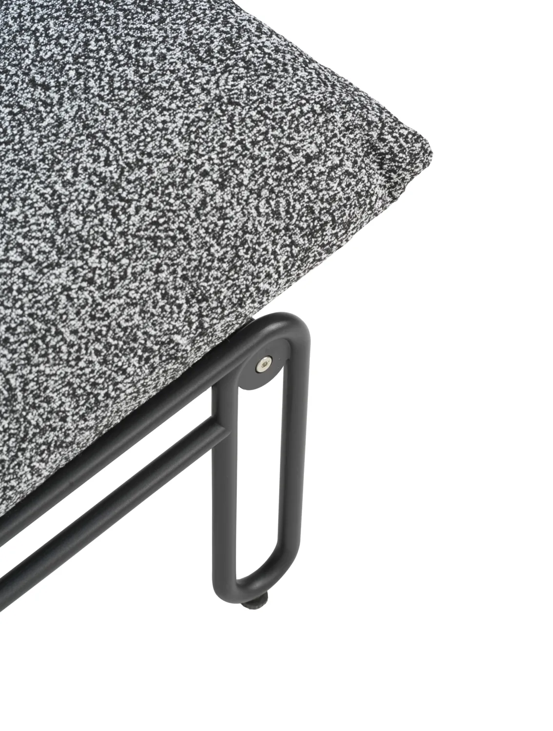 Blixt loungestoel, Zwart-teddy ant Brafab