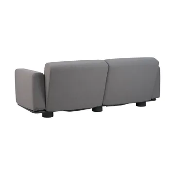 Bolster bank - Antraciet-teddy grey, 2,5-zits - Brafab