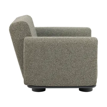 Bolster fauteuil - Antraciet-teddy verde - Brafab