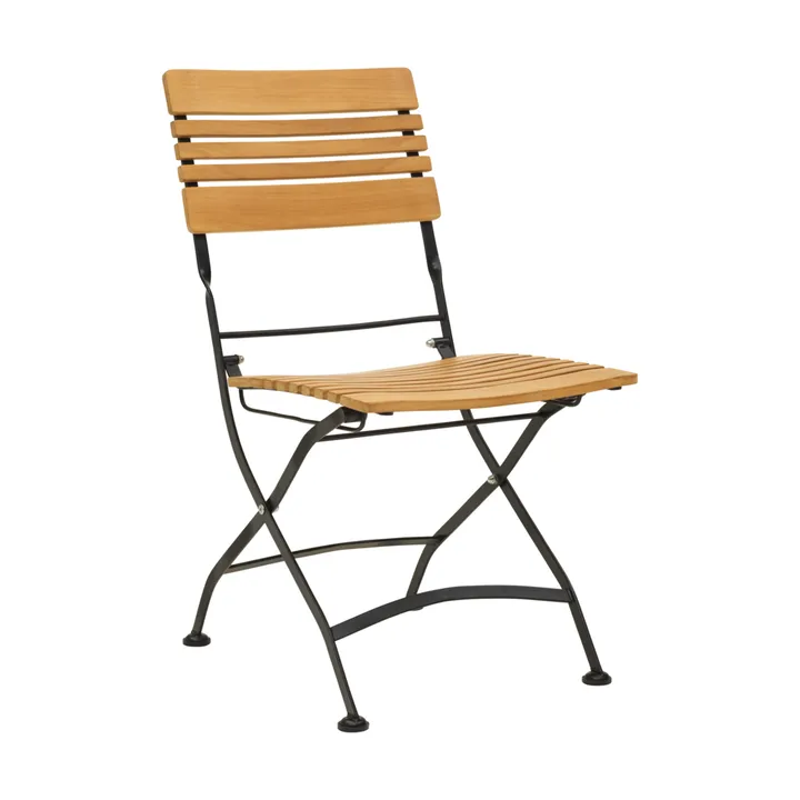 Brewer eetkamerstoel - Zwart-teak - Brafab