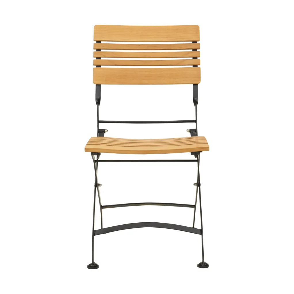 Brewer eetkamerstoel, Zwart-teak Brafab