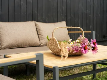 Cap bankstel - Antraciet-bruin, 6-zits - Brafab