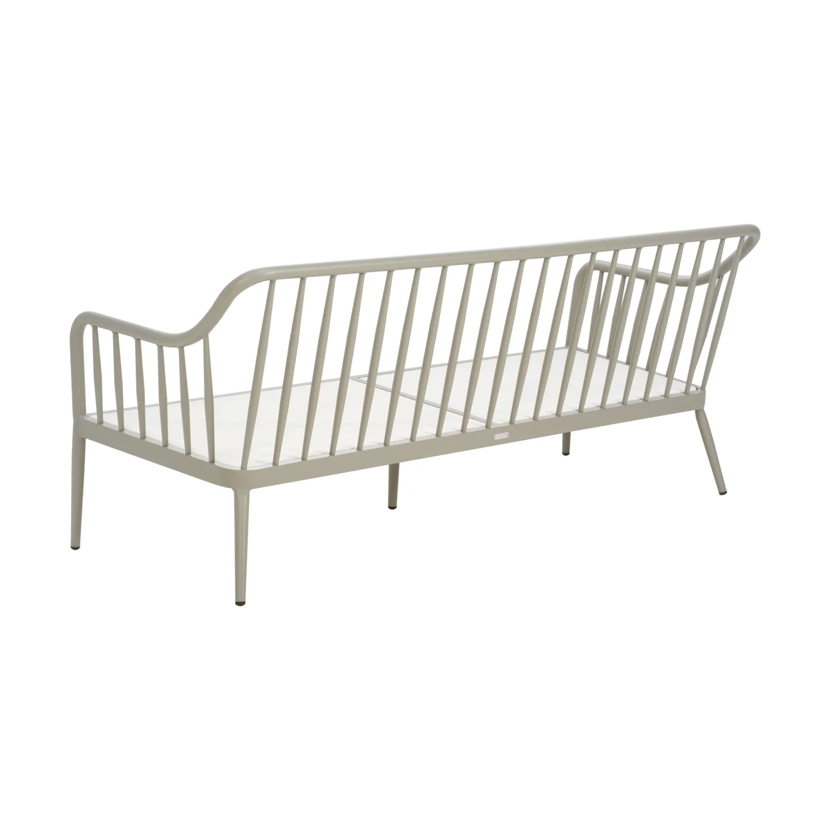 Coleville bank, Khaki-burlap beige, 3-zits Brafab