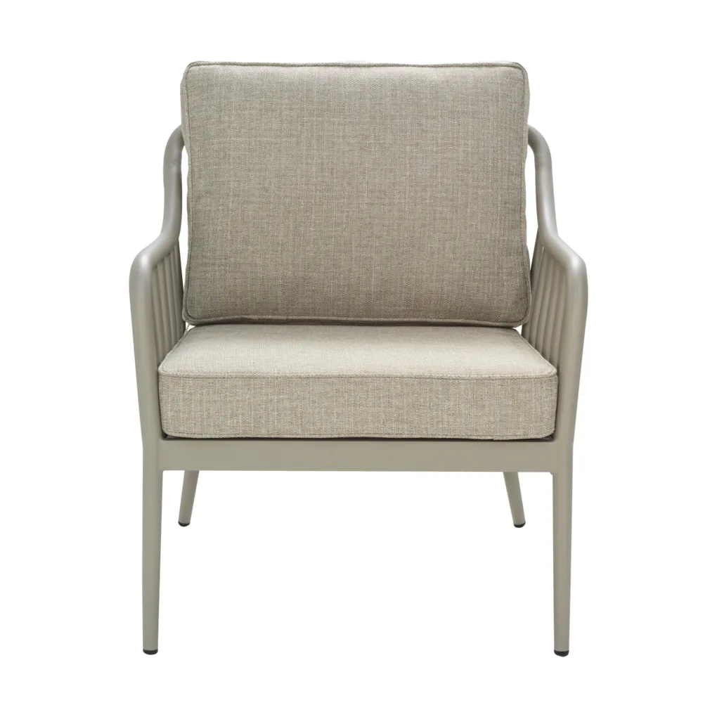 Coleville fauteuil, Khaki-burlap beige Brafab