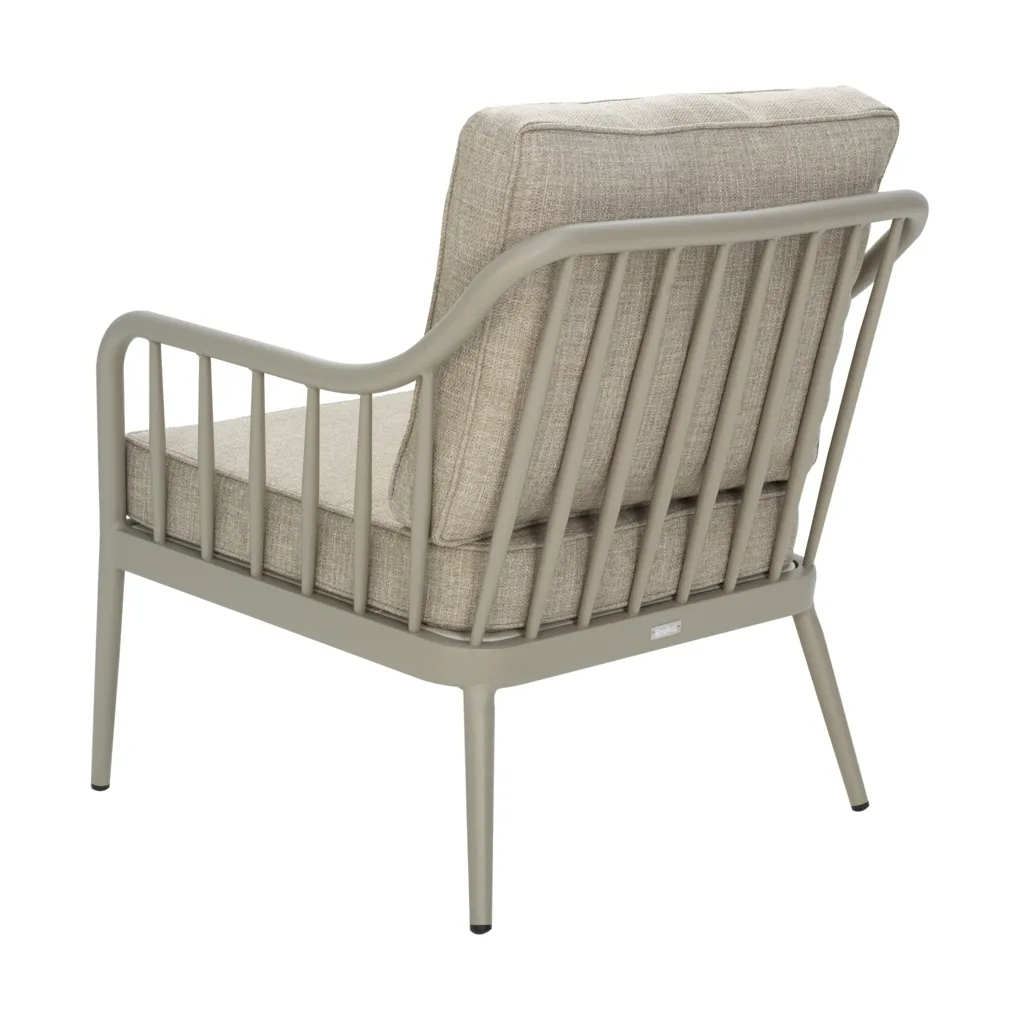 Coleville fauteuil, Khaki-burlap beige Brafab