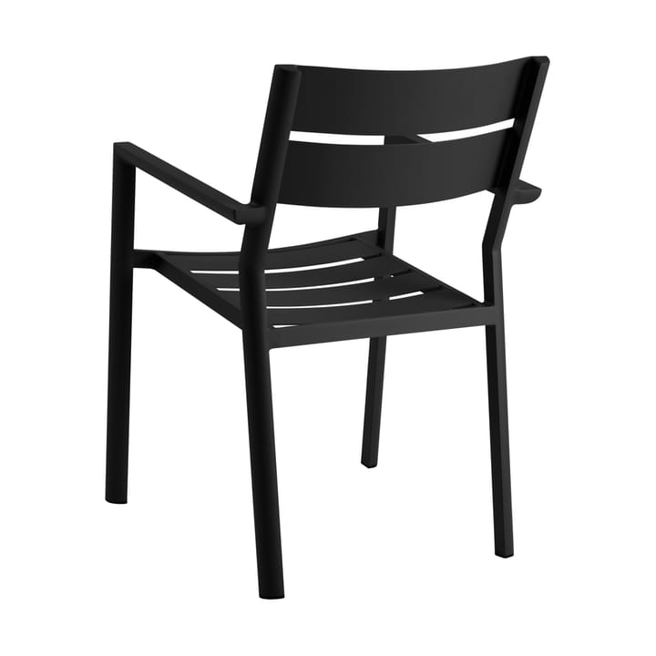 Delia armstoel, Zwart Brafab