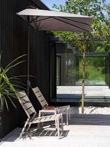 Delia loungestoel - Anthracite - Brafab
