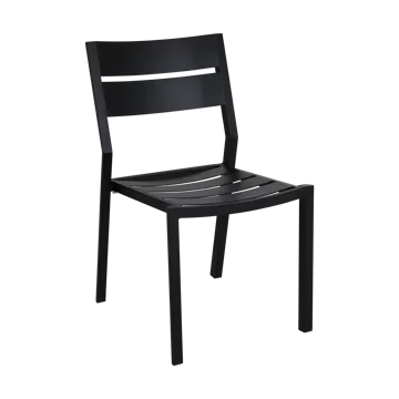 Delia stoel - Zwart - Brafab