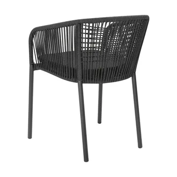 Delta armstoel - Antraciet - Brafab