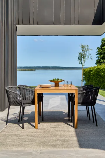 Delta armstoel - Zwart - Brafab