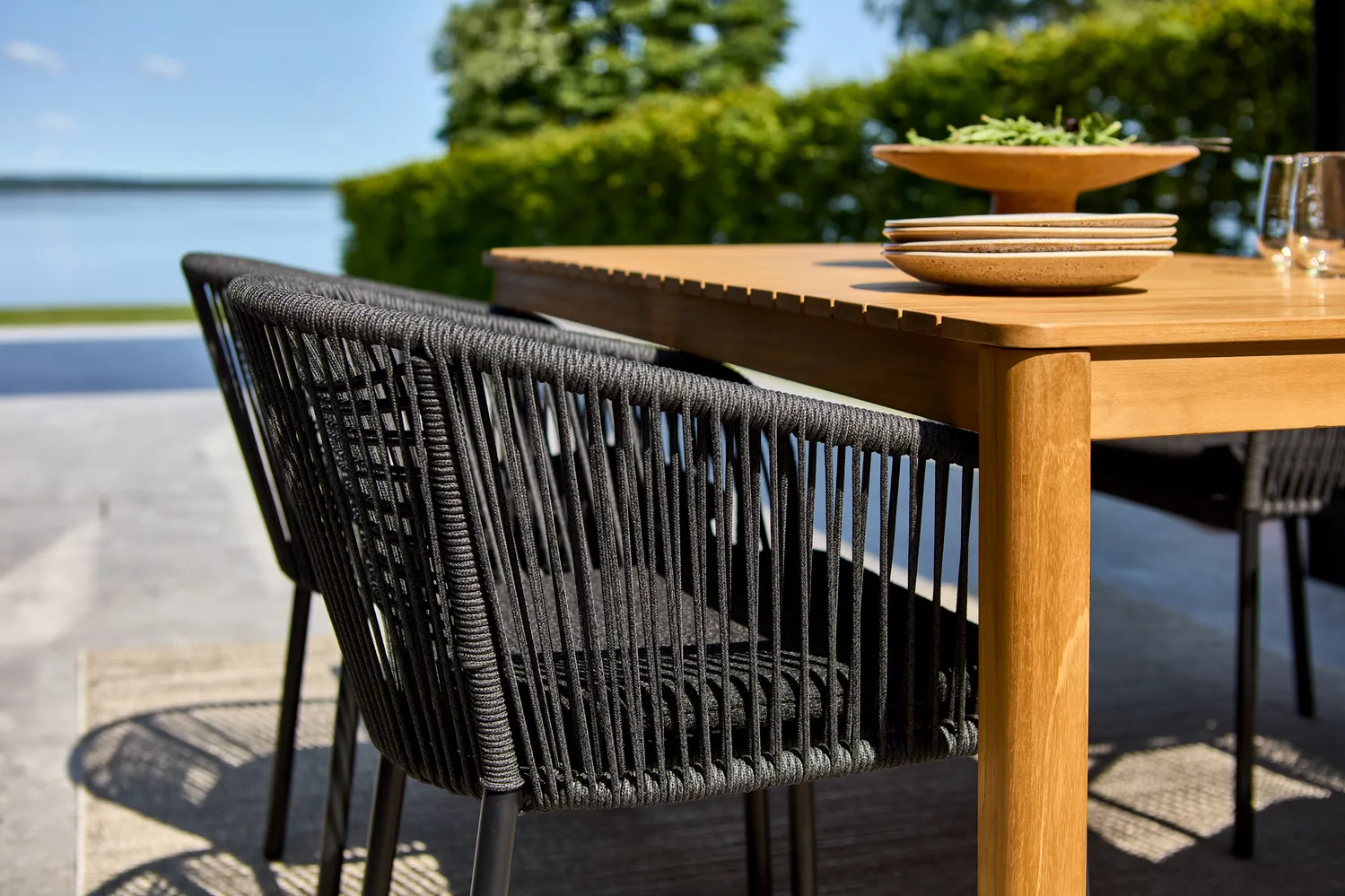 Delta armstoel, Zwart Brafab