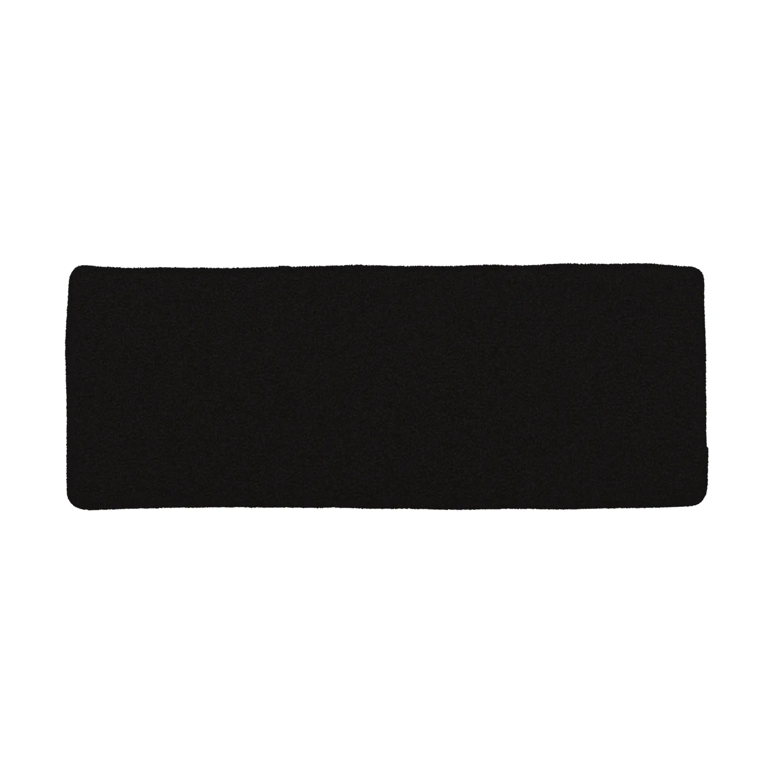 Frisk zitkussen, Teddy black, 37x102 cm Brafab