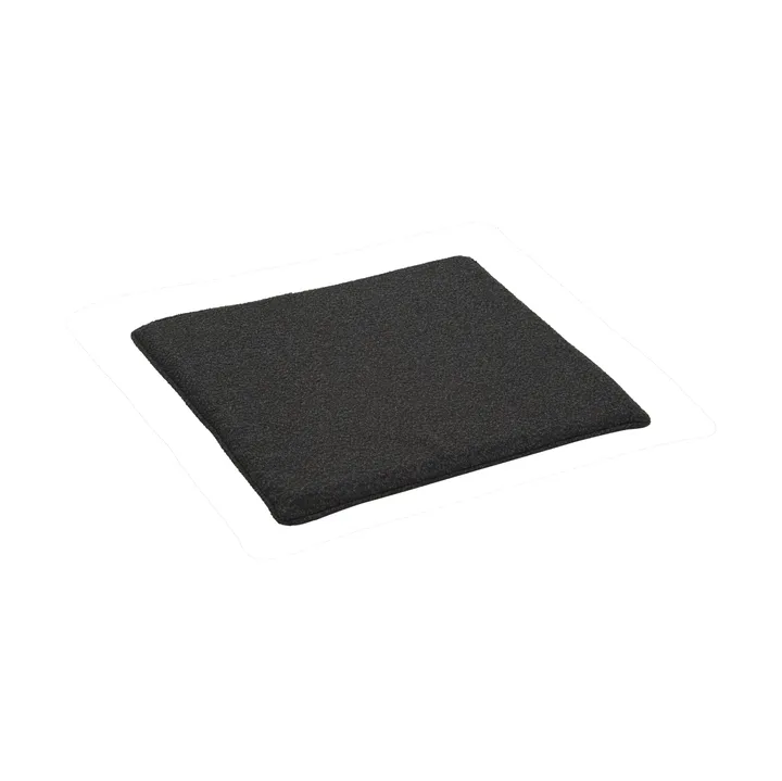 Frisk zitkussen - Teddy black, 37x37 cm - Brafab