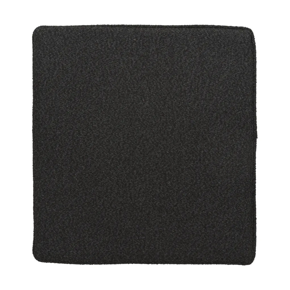 Frisk zitkussen, Teddy black, 43x41 cm Brafab