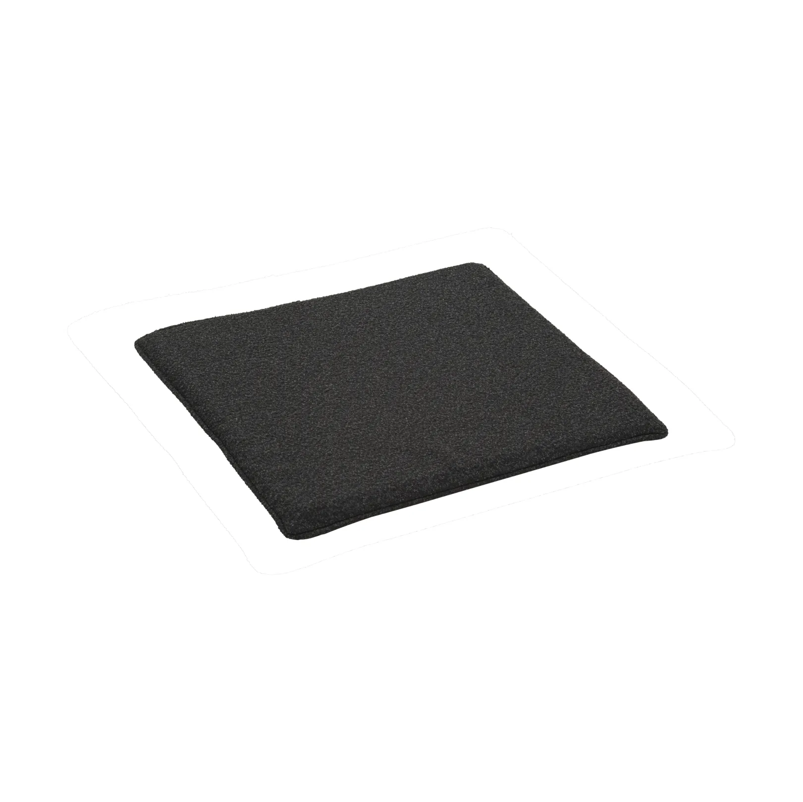 Frisk zitkussen, Teddy orange, 37x37 cm Brafab