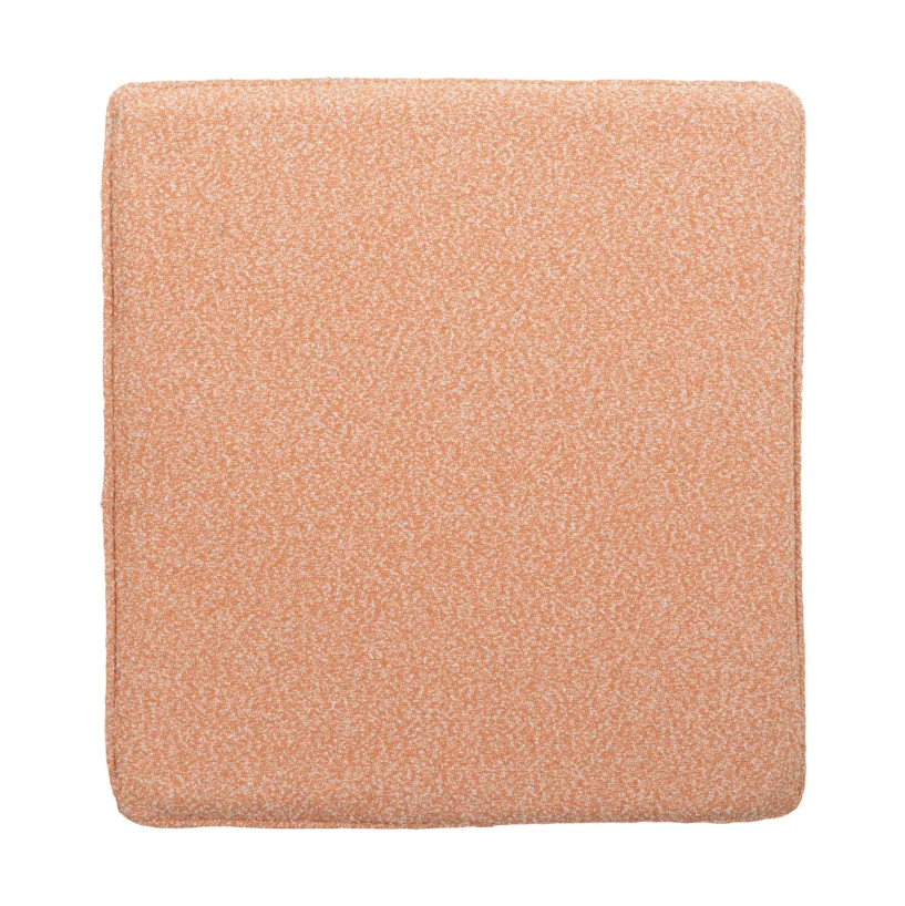 Frisk zitkussen, Teddy orange, 37x37 cm Brafab