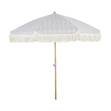 Gatsby parasol - Grey stripe, Ø185 cm - Brafab