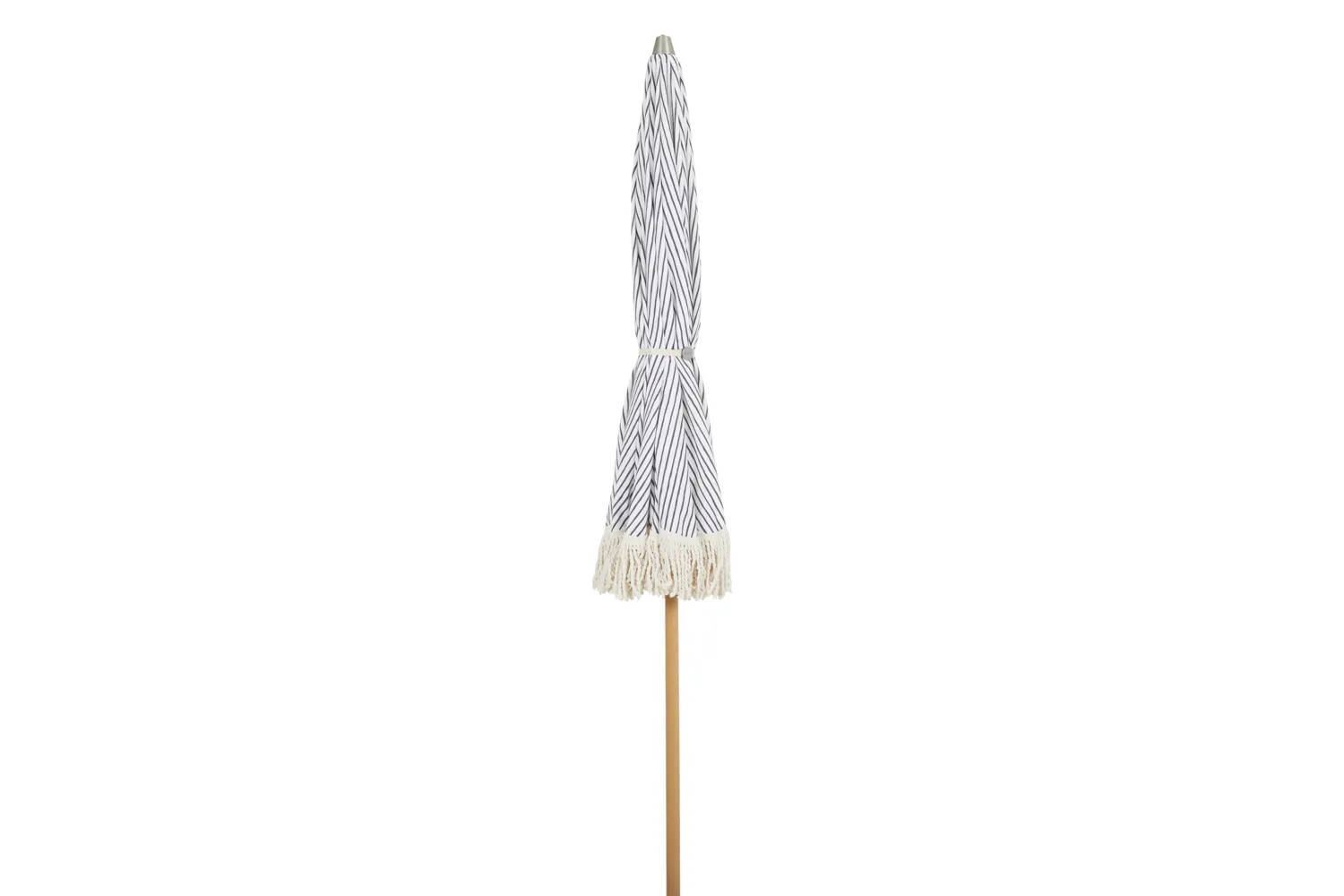 Gatsby parasol, Grey stripe, Ø185 cm Brafab