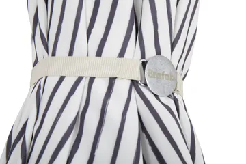 Gatsby parasol - Grey stripe, Ø185 cm - Brafab