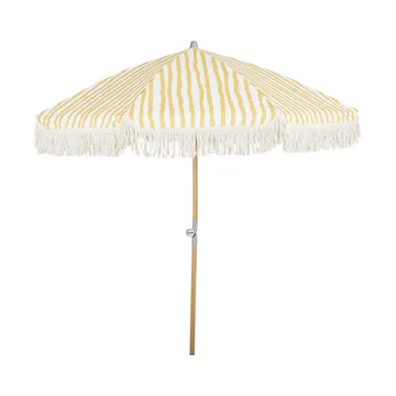 Gatsby parasol - Yellow stripe, Ø185 cm - Brafab