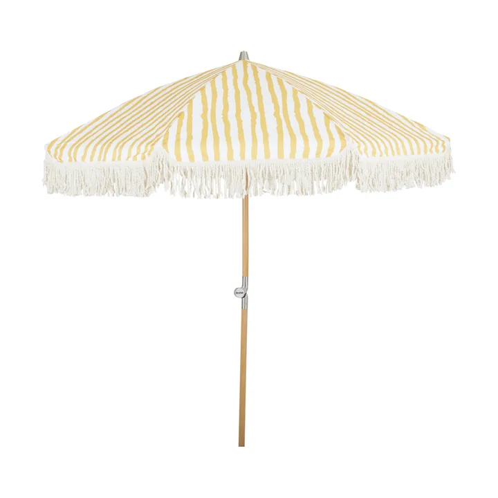 Gatsby parasol - Yellow stripe, Ø185 cm - Brafab