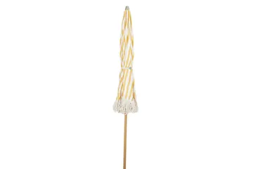 Gatsby parasol - Yellow stripe, Ø185 cm - Brafab