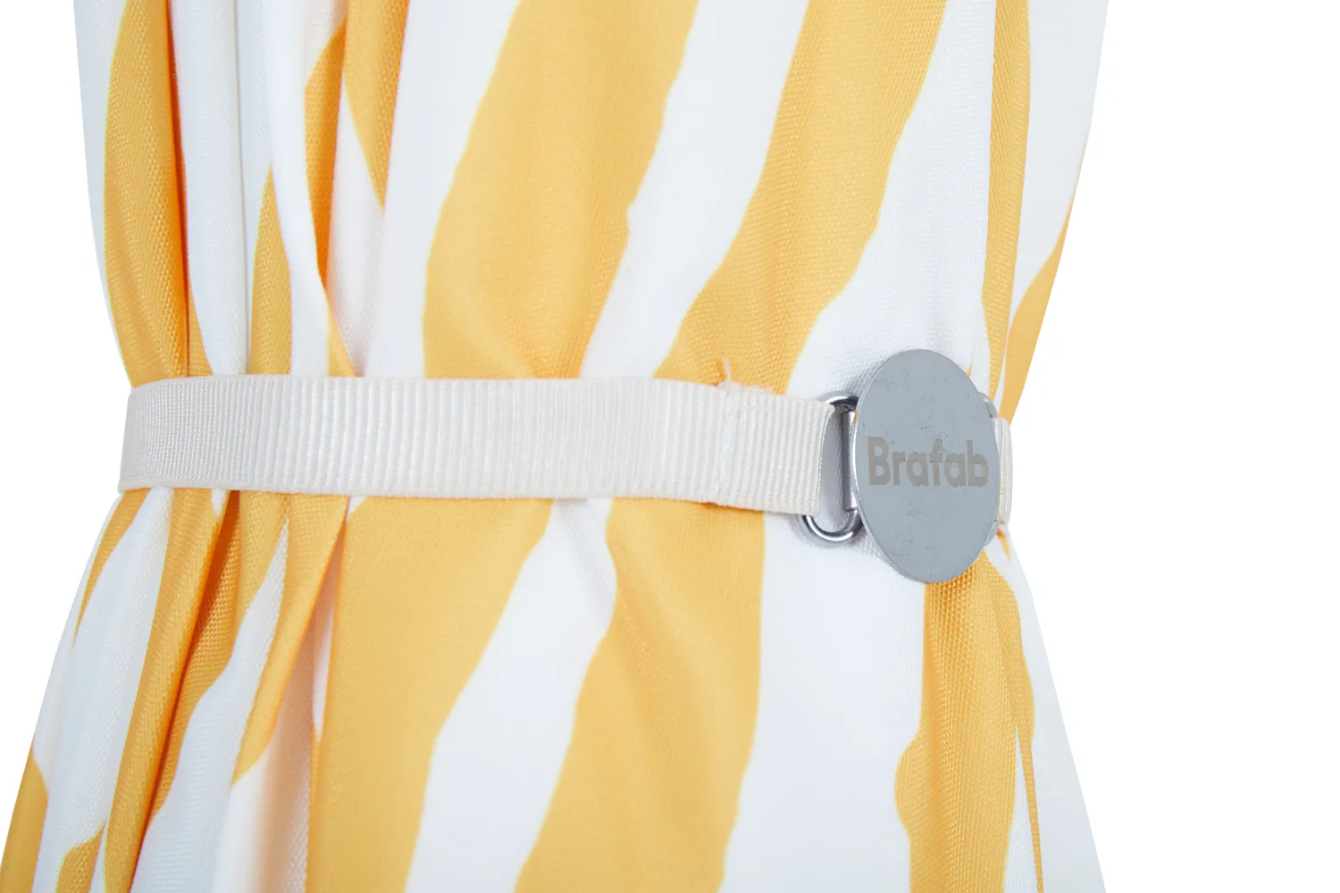 Gatsby parasol, Yellow stripe, Ø256 cm Brafab