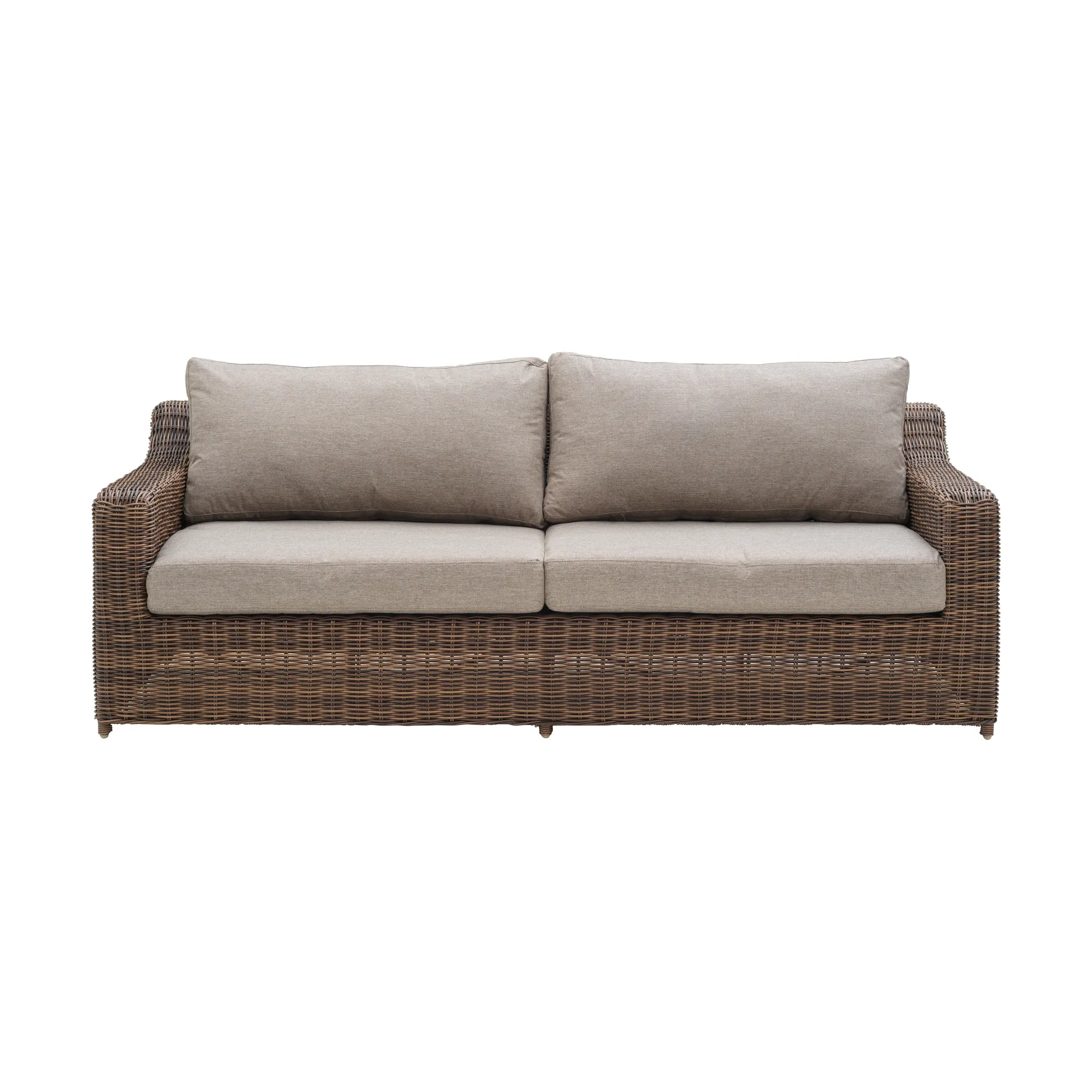 Glendon 2,5-zitsbank, Dark Brown-soft moose Brafab