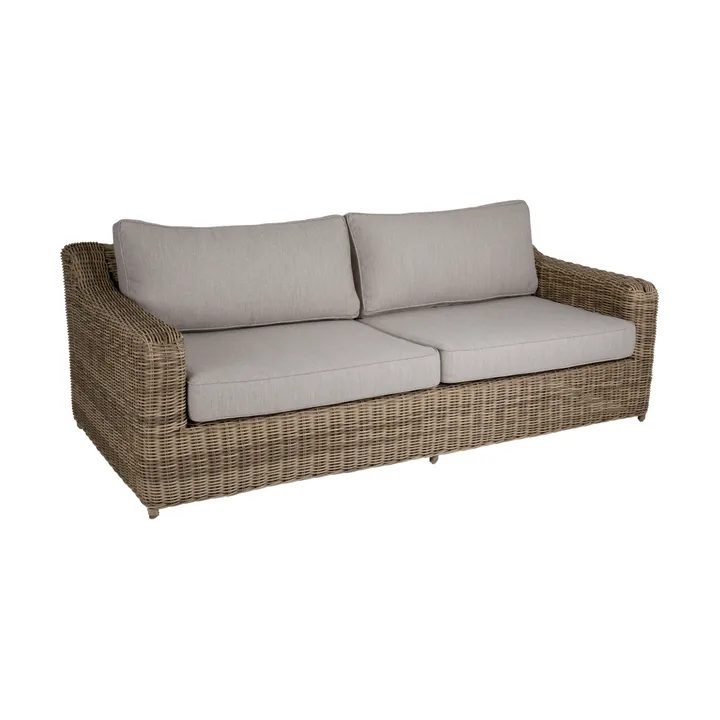 Glendon 2,5-zitsbank - Rustic beige-beige - Brafab