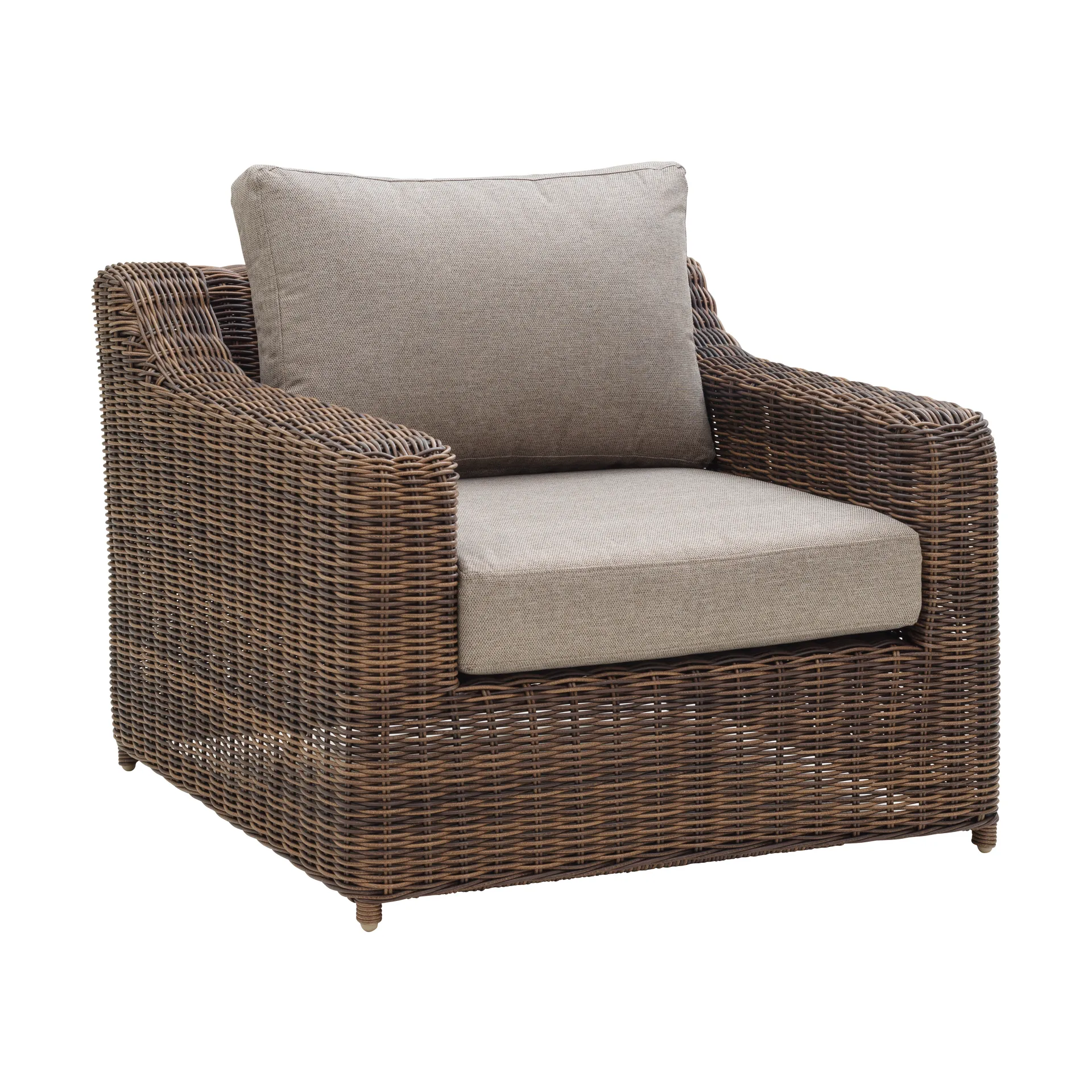 Glendon fauteuil, Dark Brown-soft moose Brafab