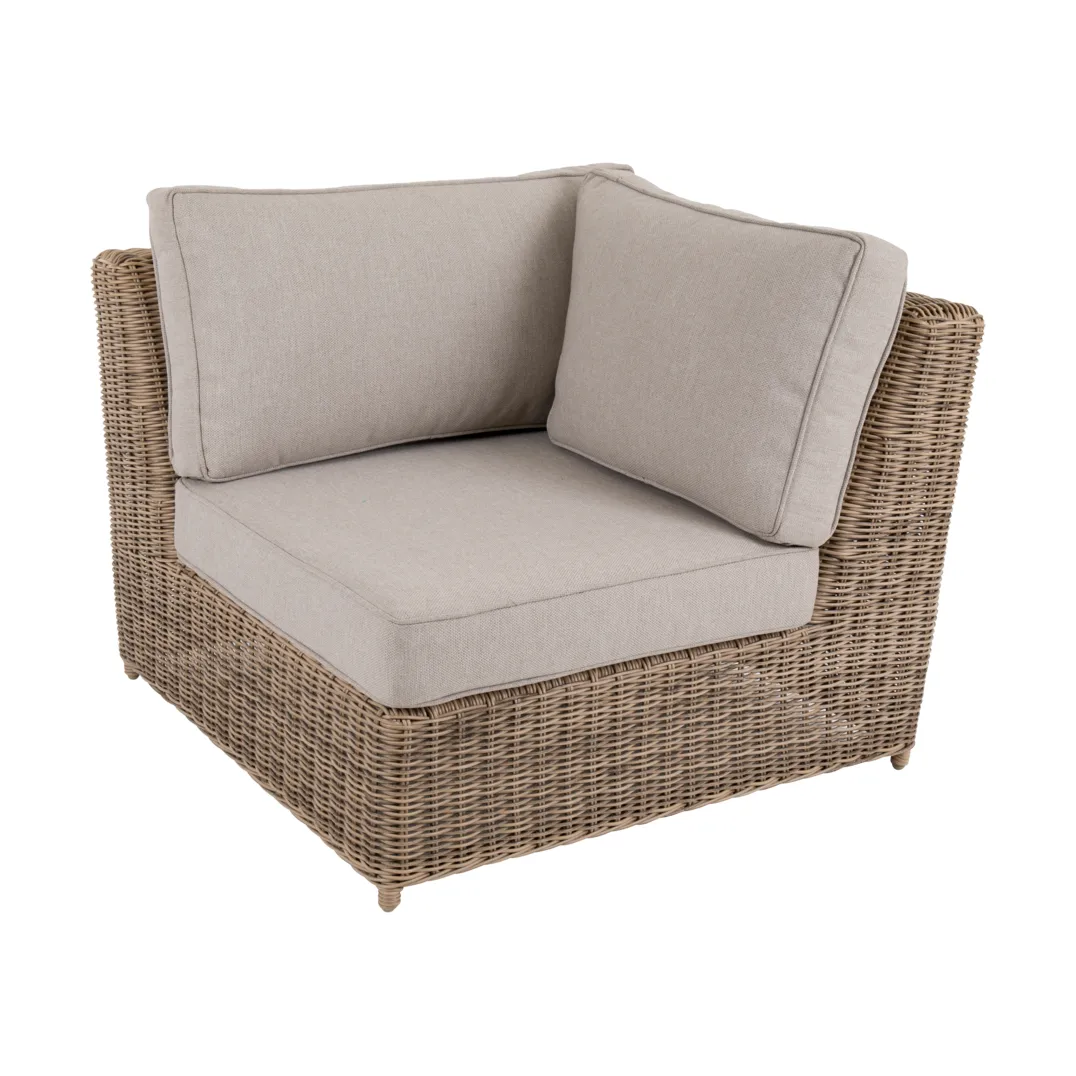 Glendon sofa-module, Rustic-beige, hoek Brafab