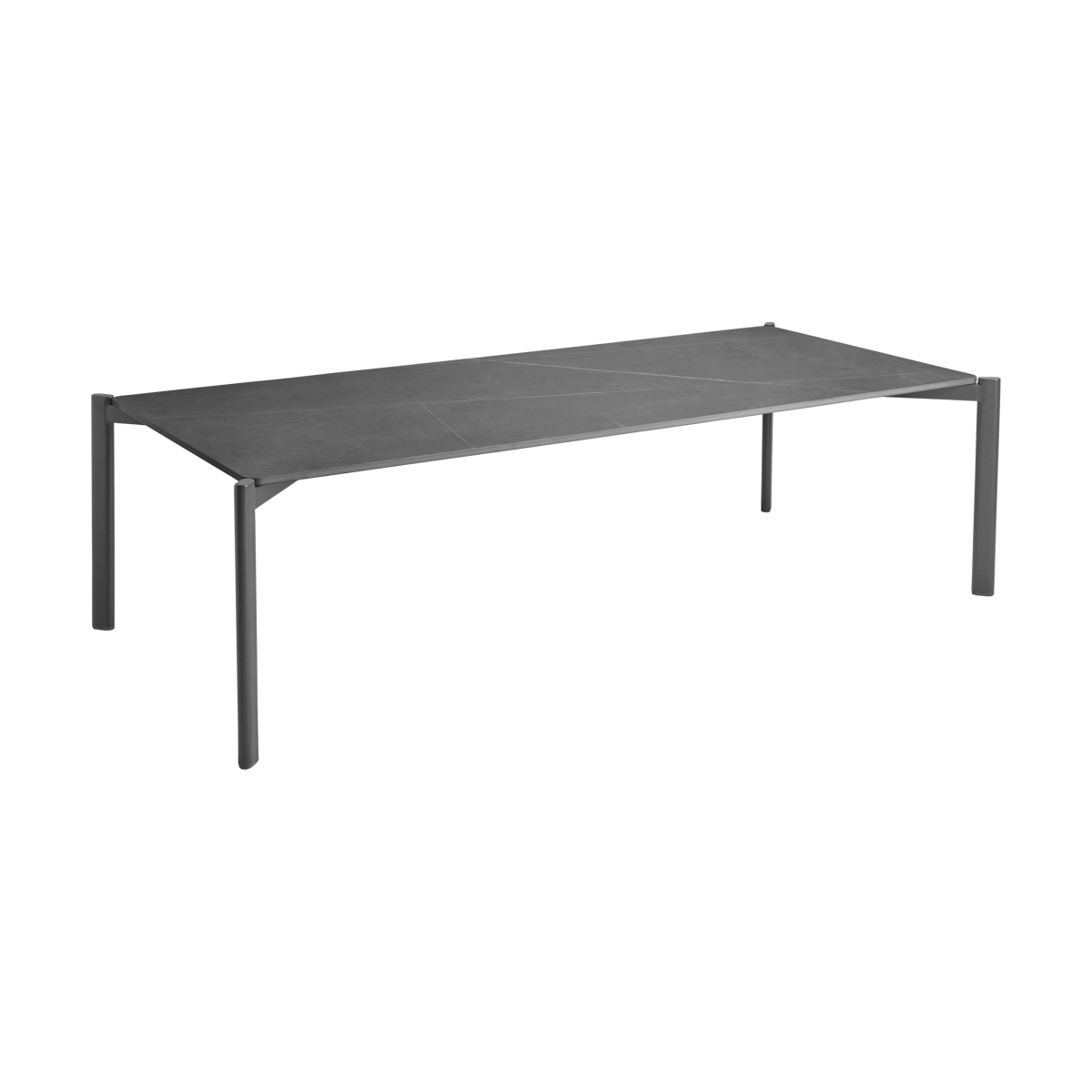 Brafab Hallavara salontafel Anthracite 66x146 cm | Scandinavisch Interieur | Tuintafels | Grijs