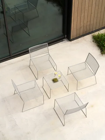 Haru bijzettafel - Slate grey, 54x54 cm - Brafab