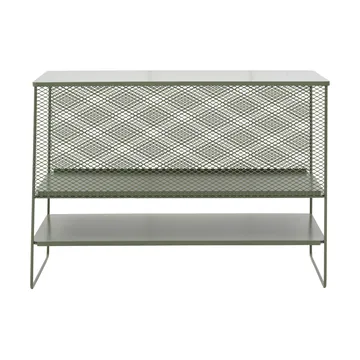 Haru buitenkeuken onderkast met planken 120x90x60 cm - Slate grey - Brafab