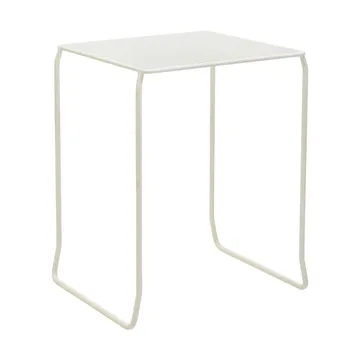 Haru cafétafel - Pearl white, 54x61 cm - Brafab
