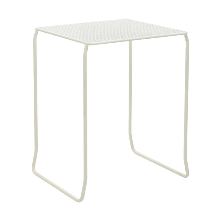 Haru cafétafel - Pearl white, 54x61 cm - Brafab