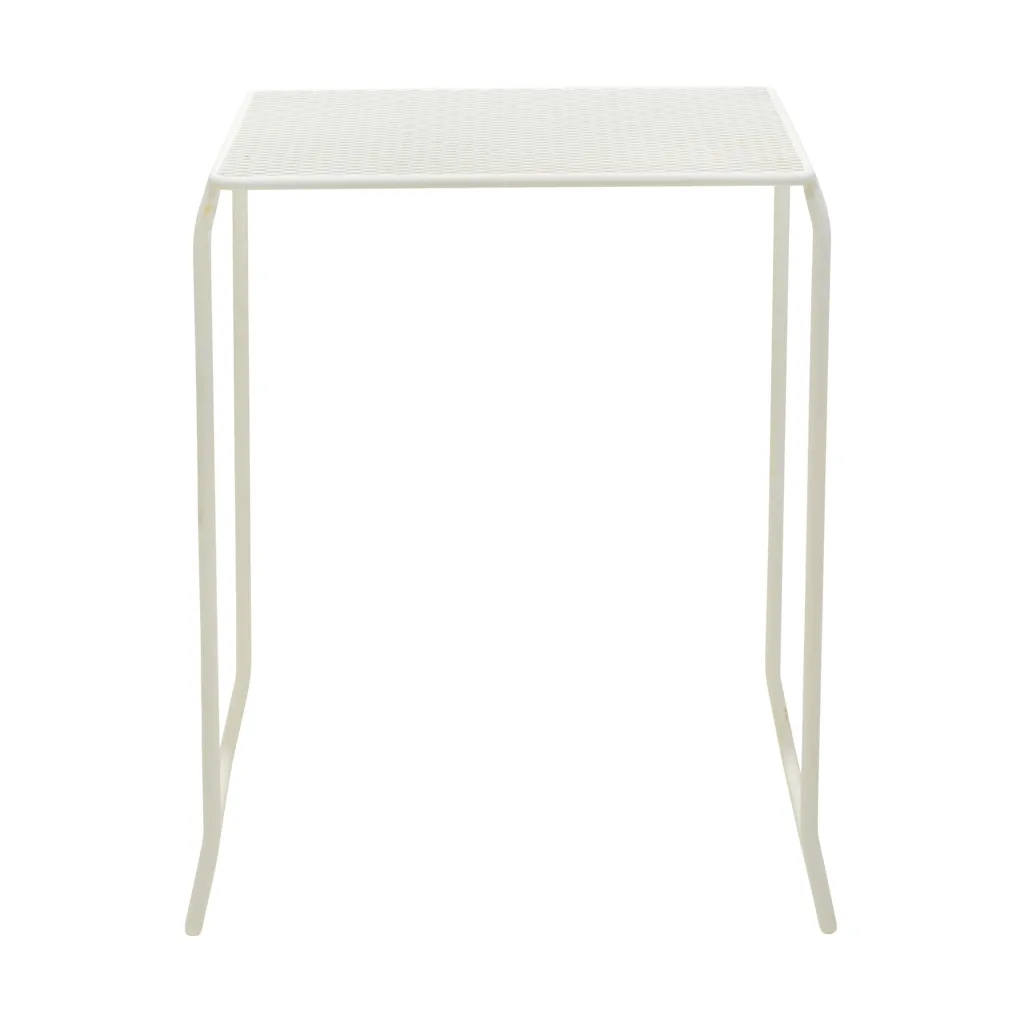 Haru cafétafel, Pearl white, 54x61 cm Brafab
