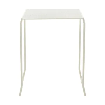Haru cafétafel - Pearl white, 54x61 cm - Brafab