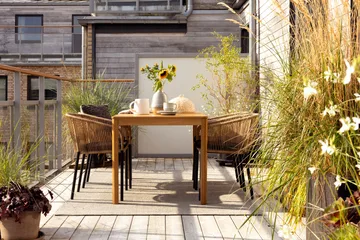 Joe eettafel - Natuur, 140x80 cm - Brafab