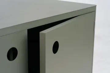 Kelia buitenkeuken onderkast met spoelbak - Nordic green, 121x90x64 - Brafab