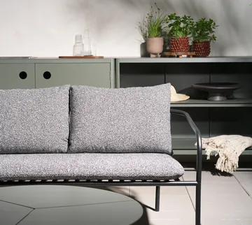 Kelia buitenkeuken onderkast - Nordic green, 121x91x64 cm - Brafab