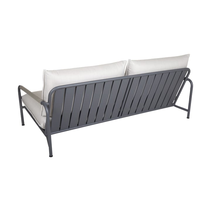 Lerberget 2,5-zits bank, Anthracite-essenhout Brafab
