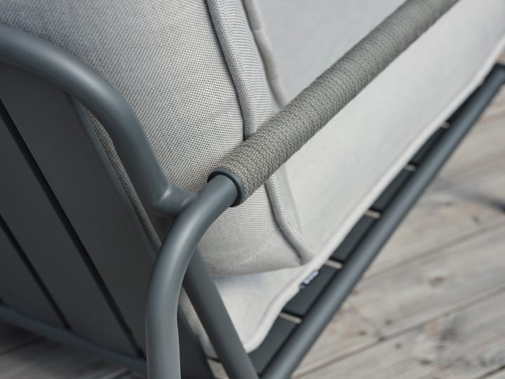 Lerberget loungestoel, Anthracite-essenhout Brafab