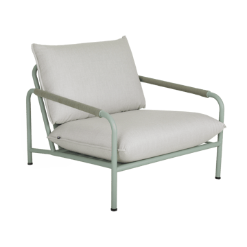 Lerberget loungestoel - Groen-essenhout - Brafab