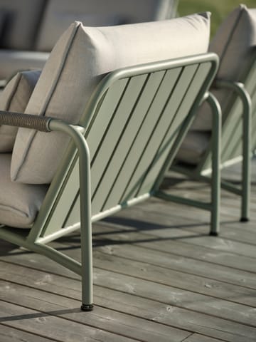 Lerberget loungestoel - Groen-essenhout - Brafab