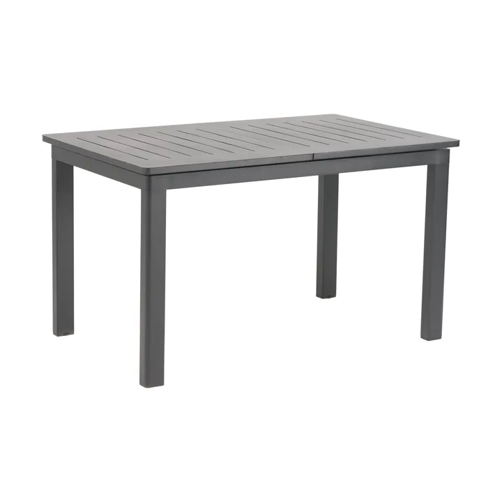 Lomma eettafel - Anthracite, 128-187x80x73 cm - Brafab